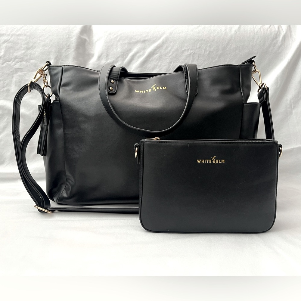 White Elm Aquila Tote & Wristlet